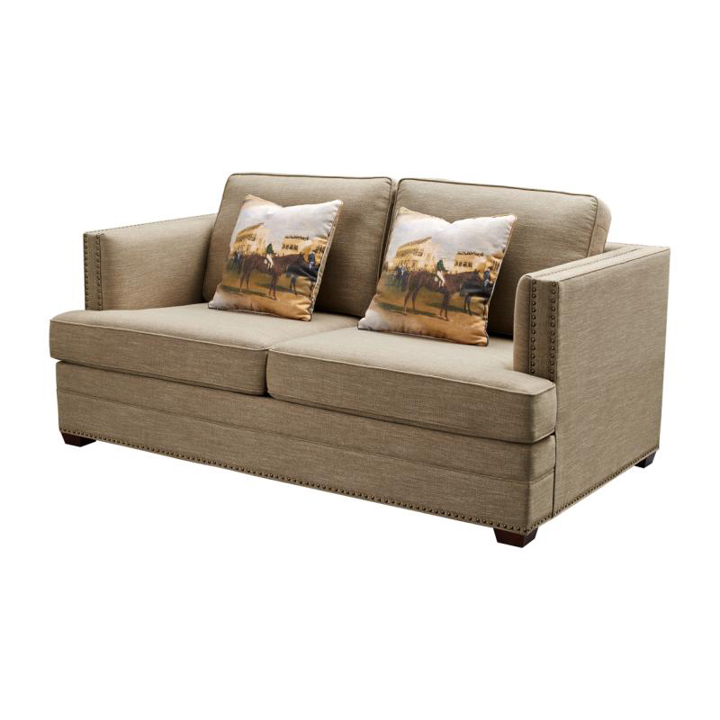 简约家具_棉麻布沙发_品牌家具_两人位沙发